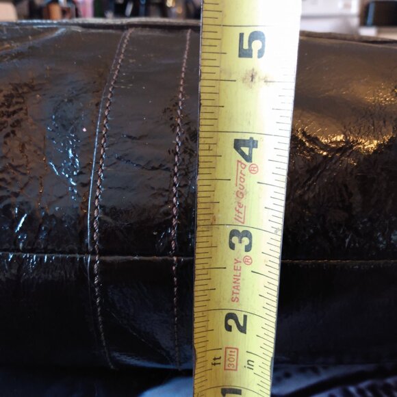 COACH brown leather shoulder bag 11009 - Picture 5 of 10